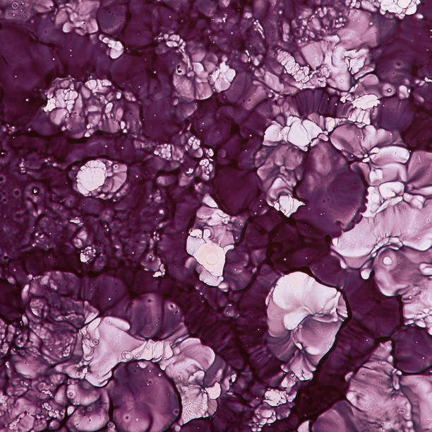 istock Closeup purple decorative glass texture background. Purple abstract pattern background. 1138950738