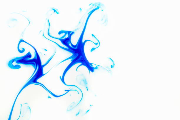 istock Beautiful abstract painting is a painting technique Ebru . 1138958684