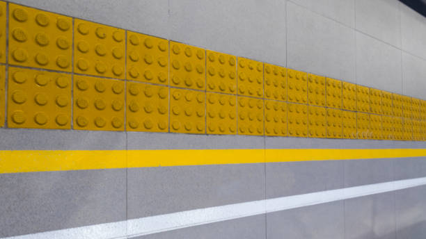 istock Square Background, Yellow and White Line 1138958755