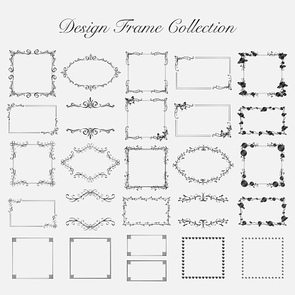Frame Doards Design Design Frame Stock Illustration - Download Image Now - Picture Frame ...