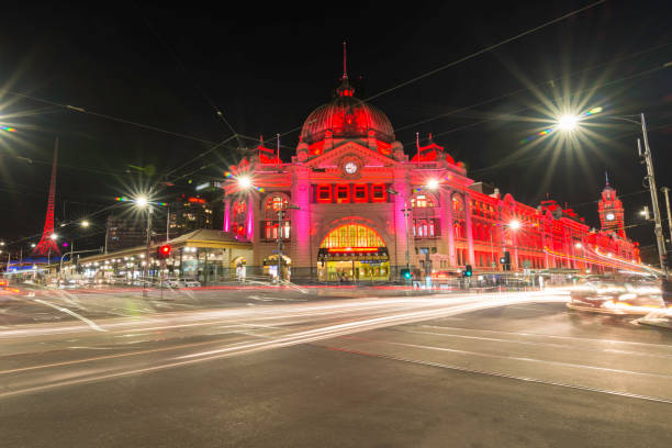 istock Flinders Station Street 1138981123