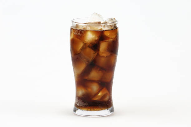 istock Cola in glass with ice 1138985576