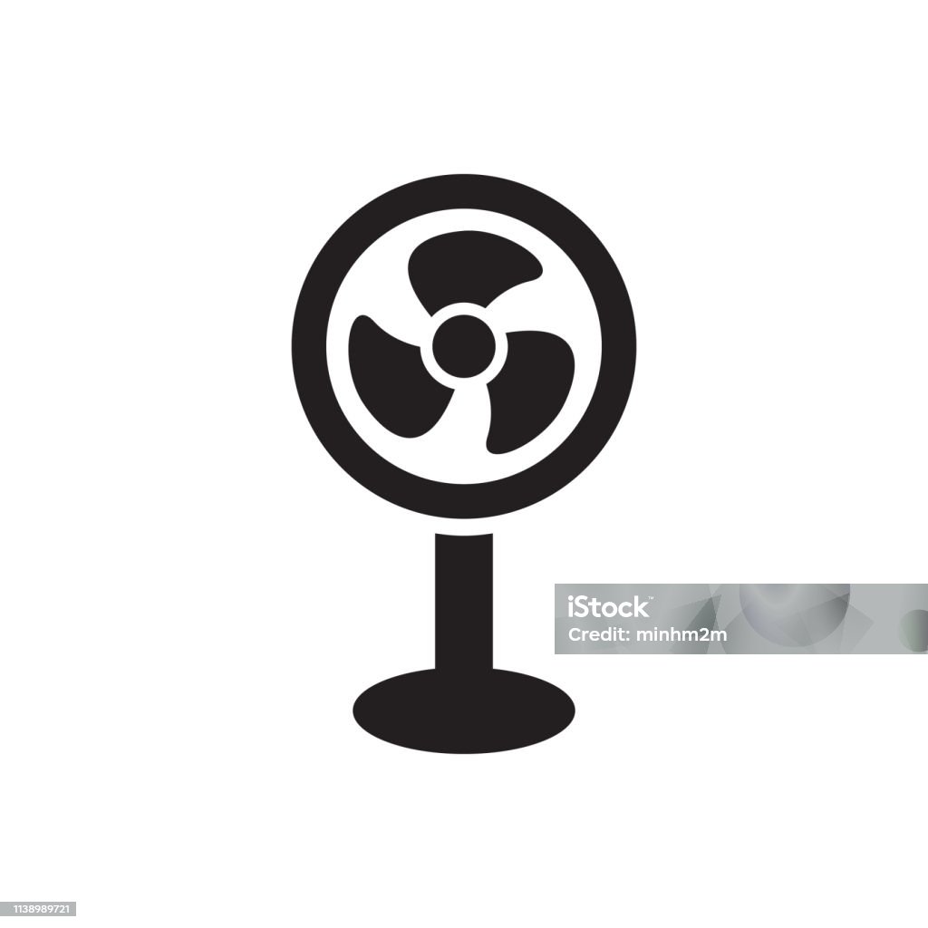 Fan Icon Stock Illustration - Download Image Now - Appliance, Electric Fan,  Electronics Industry - iStock