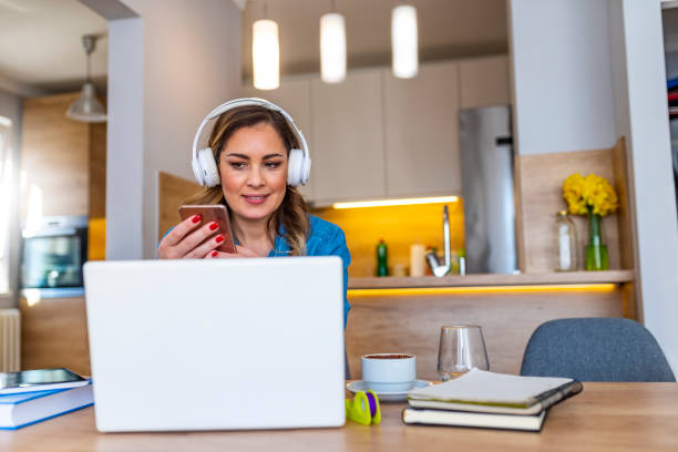 istock Her home is a place for productivity 1138997636