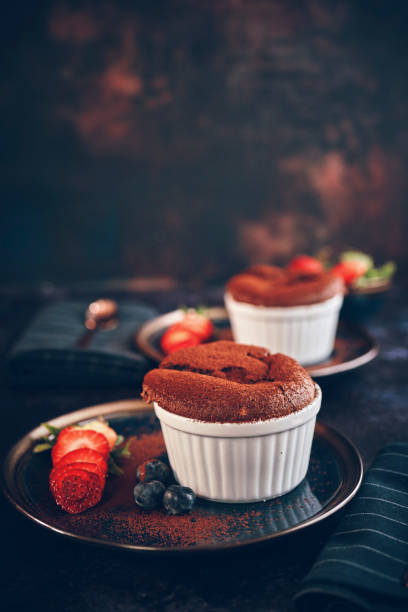istock Preparing Chocolate Souffle in Domestic Kitchen 1139012815