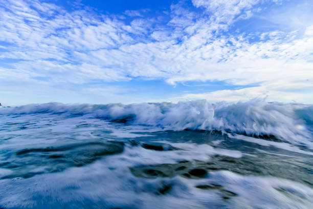 istock wave on the sea near beach for natural background 1139032490
