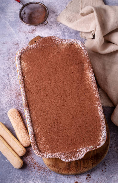 istock Tiramisu cake above 1139038346