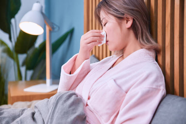 istock An sick asian chinese female 1139041721