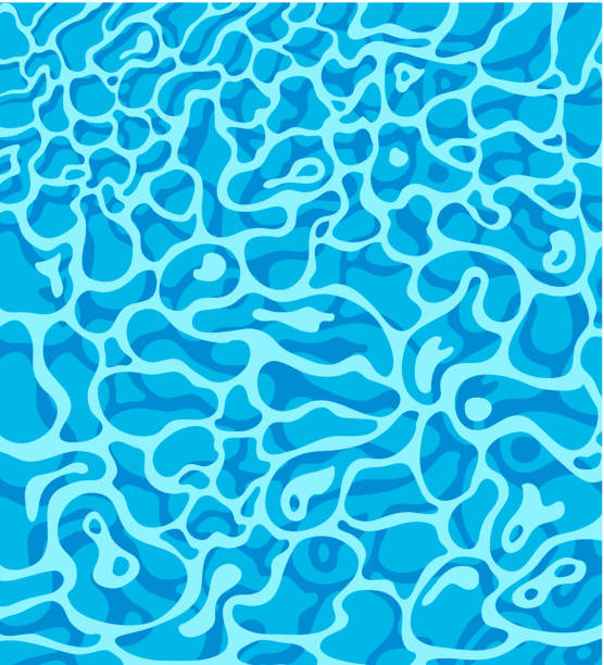 illustrazioni stock, clip art, cartoni animati e icone di tendenza di acque profonde - water swimming pool sea summer