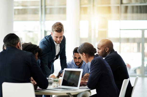 istock Gaining their lead in the business game 1139044089