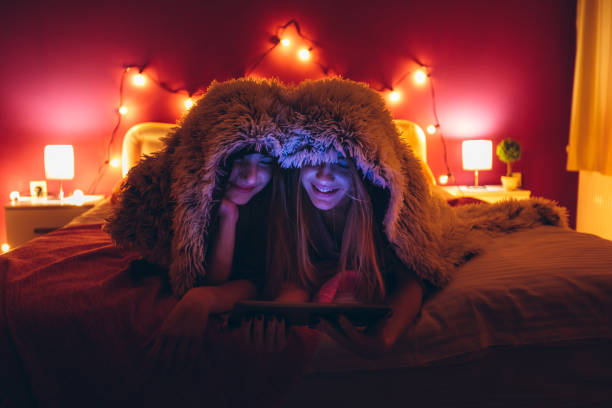 istock Female slumber party 1139045179