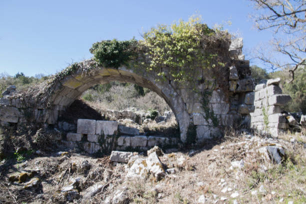 istock Arc in Termessos antique city ruins 1139047867