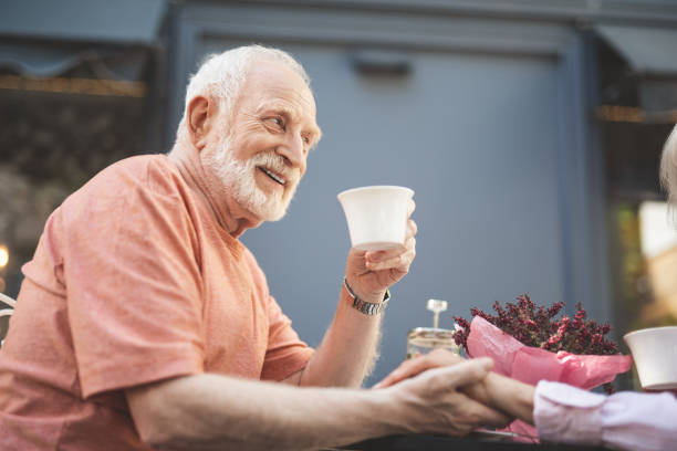 istock Cheerful man having pleasant time with wife 1139049316