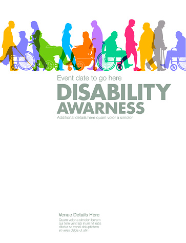 Group of people representing a diverse range of Disabilities in society