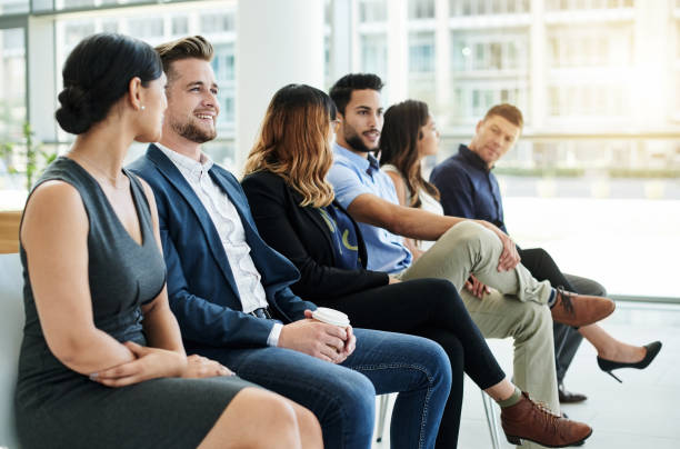 istock In line for a shot at a new opportunity 1139054502