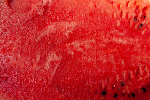 istock Texture of red ripe watermelon 1139054959
