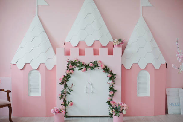 istock playroom with pink castle decoration 1139067295