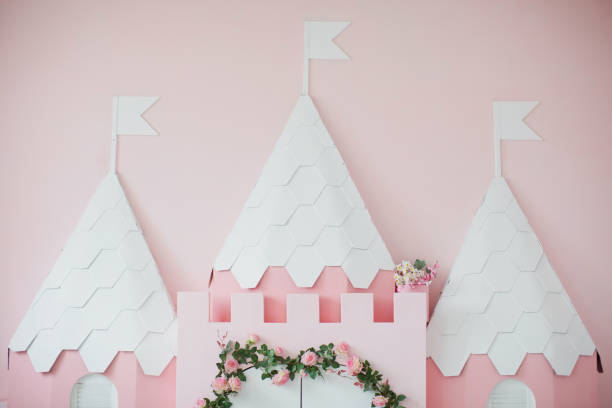 istock playroom with pink castle decoration 1139067299