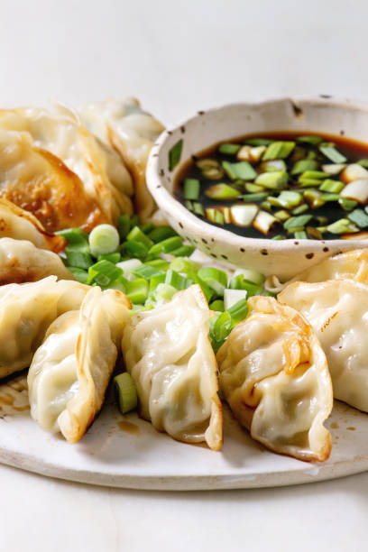 istock Dumplings Gyozas potstickers 1139073998
