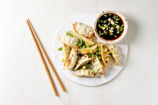 istock Dumplings Gyozas potstickers 1139074080