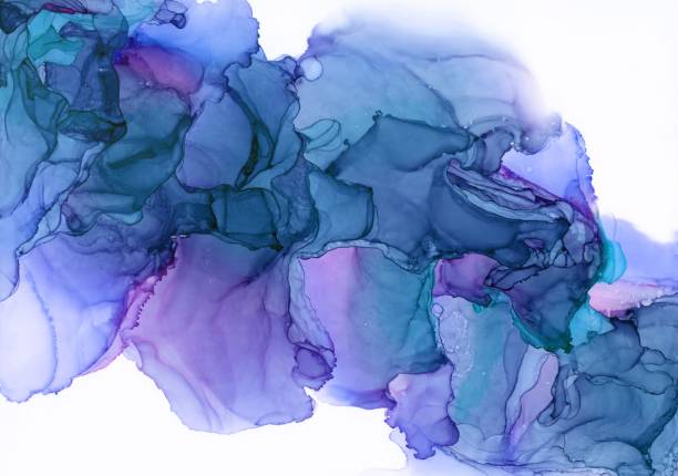 istock Alcohol Ink Painting 1139074583