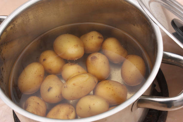potato with water