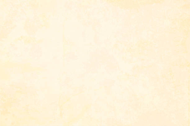 горизонтальный вектор иллюстрация пустого бежевого шероховатый пятнистый текстурированный фон - parchment marbled effect paper backgrounds stock illustrations