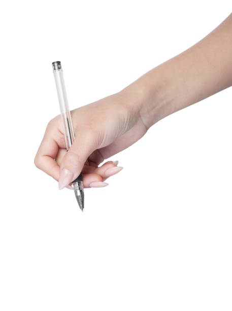 istock Woman hand with pen 1139093493
