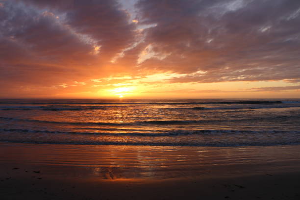 istock Warm sunset on the beach in southern California 1139098497