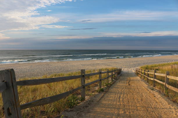 istock Beach landscape in the early morning 1139099023