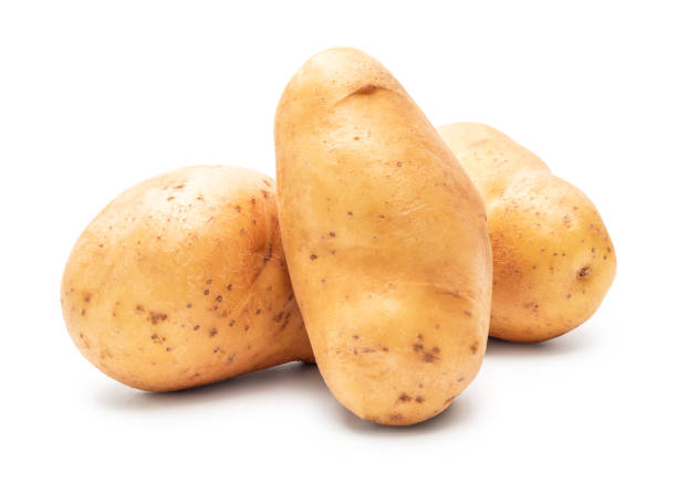 istock Potato isolated on white background. Fresh potatoes. ( Clipping path ) 1139099885