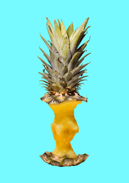 istock An alternative pineapple. Modern design. Contemporary art collage. 1139101952