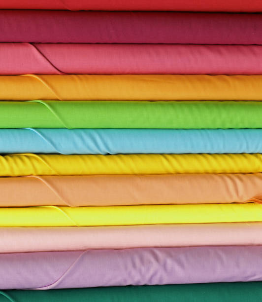 istock rolls of colorful cotton material cloth on store specializing in 1139104766