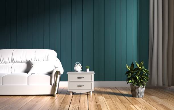 istock Modern interior - Living room and Soft Sofa on wall dark,3d rendering 1139107857