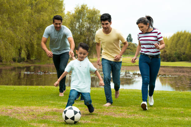 istock family playing soccer 1139111889