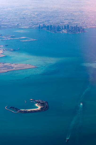 istock Banana Island and Doha skyline 1139112797