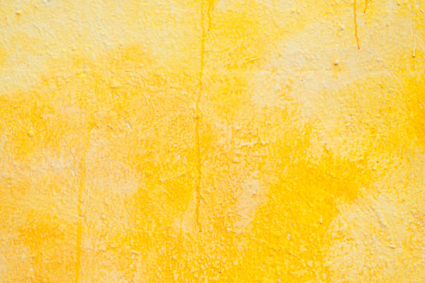 istock yellow painting on the wall texture 1139113245