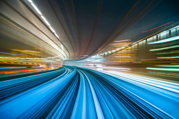 istock Motion blur in Tokyo, Japan 1139113361
