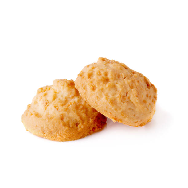 istock Delicious Coconut cookies isolated over a white background 1139114321