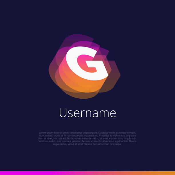 G, monogram logo. G, monogram logo. Vector graphic design elements editable for company and entrepreneur. the letter g stock illustrations