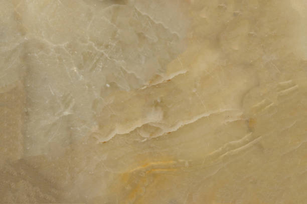 istock Yellow quartz natural stone organic mosaic, gemstone surface background 1139122673