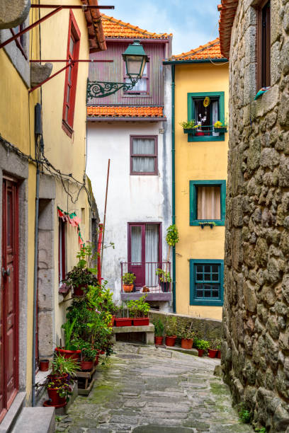 istock Medieval alley in Porto, Portugal 1139123763