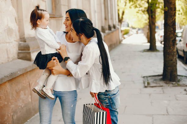istock Three sisters in a city 1139125711