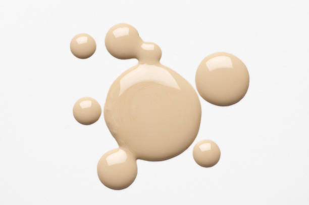 istock Splashes of liquid foundation 1139127392