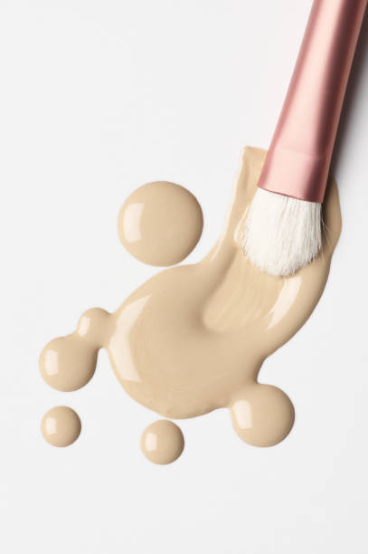 istock Splashes of liquid foundation 1139127396