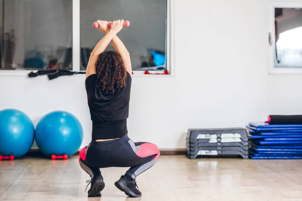 istock Young woman in a gym 1139130526
