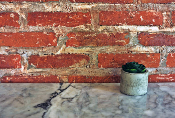 istock Old red brick wall texture grunge background with vignetted corners, may use to interior design 1139131173