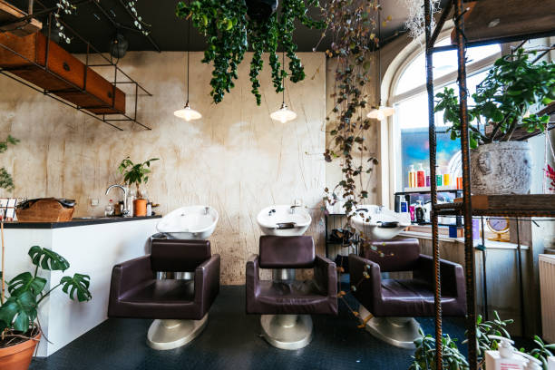istock Modern hair salon 1139131825