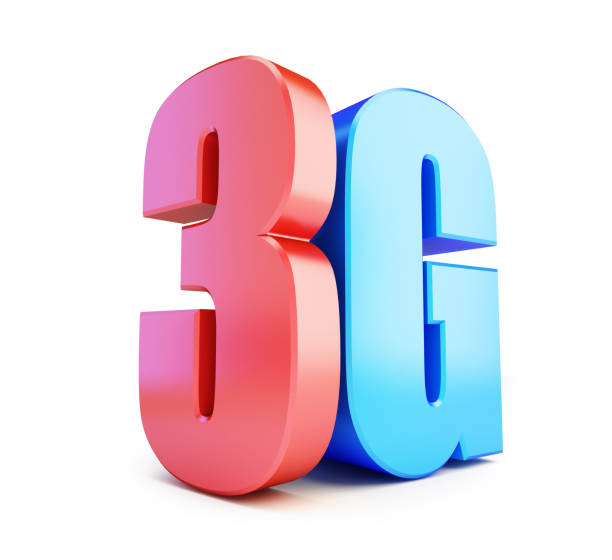 istock 3G sign, 3G cellular high speed data wireless connection. 3d Illustrations on white background 1139135533