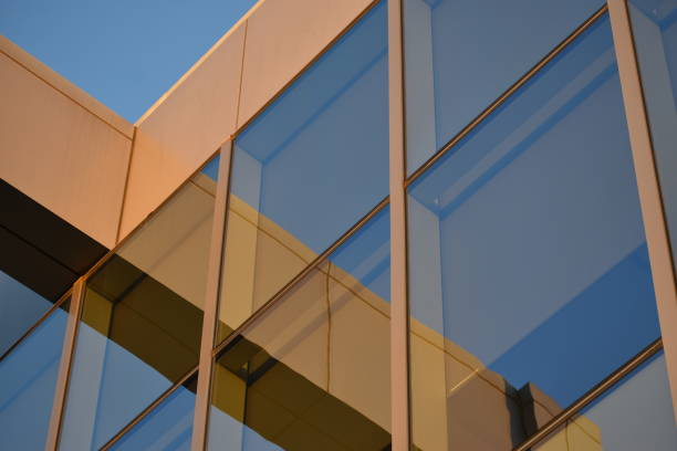 istock Building Roofline in Late Afternoon Colors 1139140848